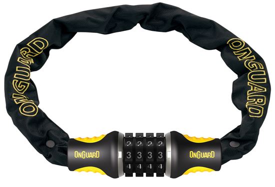 MASTIFF CHAIN LOCK COMBO - 75cm X 6mm - ONGUARD