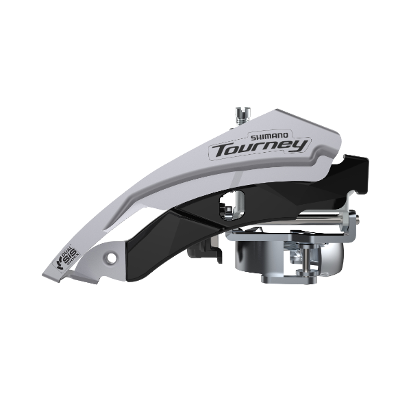 FD-TY600 FRONT DERAILLEUR TOP SWING DUAL-PULL 42T 31.8/34.9 FOR 3x6/7/8
