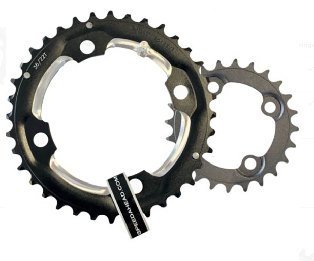 FSA - 4 BOLT 104BCD DOUBLE CHAINRING