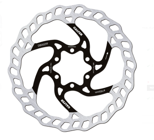 GALFER - MTB WAVE DISC ROTOR - 6-BOLT