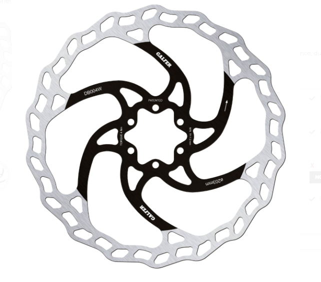 GALFER - MTB WAVE DISC ROTOR - 6-BOLT