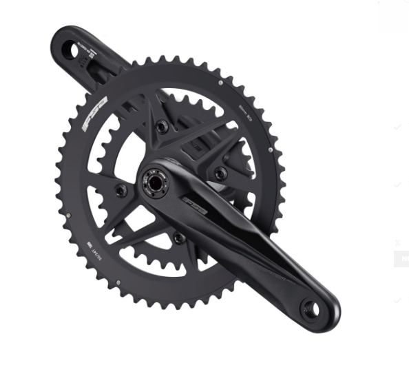 FSA - GOSSAMER PRO 50/34 CRANKSET - 24MM SPINDLE
