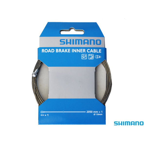 BRAKE CABLE - ROAD 1.6mmx2050mm STAINLESS