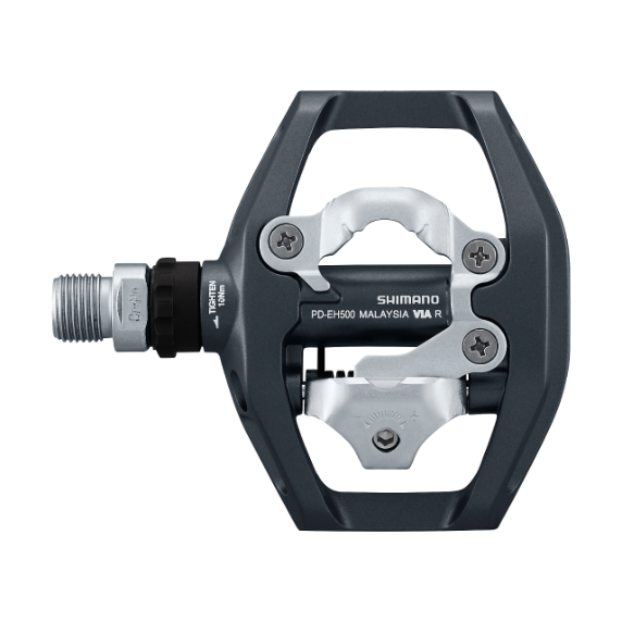 SHIMANO Pedal (SPD) PD-EH500 Single Sided Dark gray