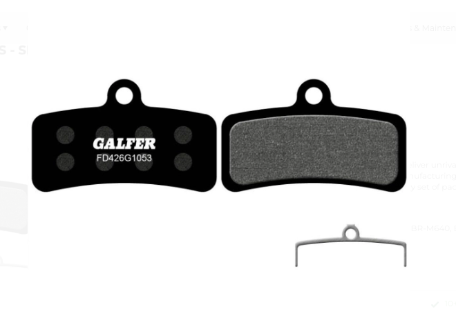 GALFER - BRAKE PADS - SHIMANO FOUR PISTON