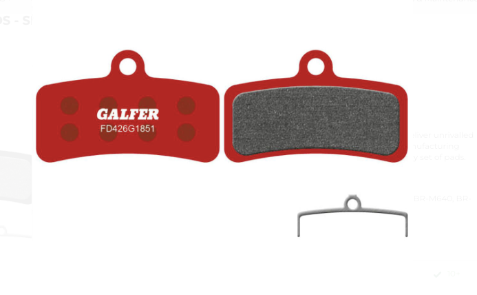 GALFER - BRAKE PADS - SHIMANO FOUR PISTON
