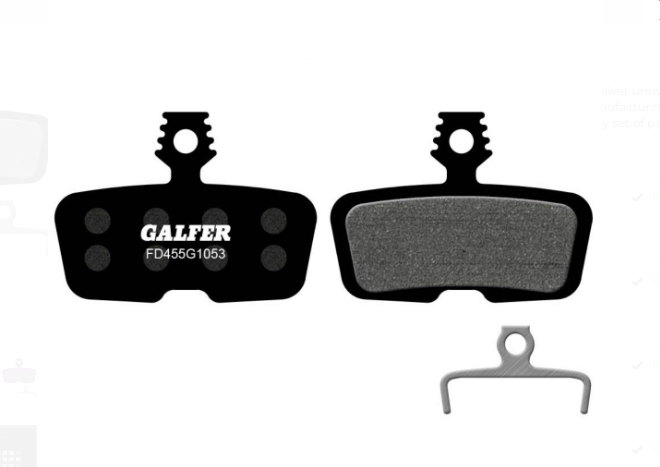 GALFER - BRAKE PADS - SRAM CODE