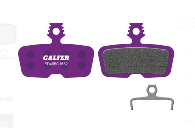 GALFER - BRAKE PADS - SRAM CODE